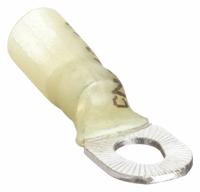 VELVAC Ring Terminal: Yellow, Heat Shrink Insulation, #10/#6/#8 Stud Size, 600 V (MPN 3141M). Key specifications — Brand: VELVAC.