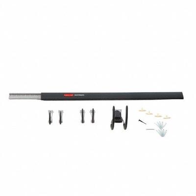 FASTTRACK Wall-Mount Track System Kit: Garage Kit, 6 Pieces, 32 in Rail Lg - Wall-Mount Track System Kits