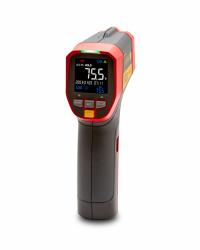 TRIPLETT Infrared Thermometer: IRT350, Avg/Difference/Max Temp/Min Temp, Adj @ 0.10 to 1.00, Std. Key specifications — Features: Bright, Color EBTN Display (Enhanced Black Twisted Nematic); Testing Functions: Average; Temperature Alerts: High Temperature; Standards: CE EN61326-1:2013; Resolution °F: 0.1°F; Manufacturer Part Number: IRT350; Mounting Style - NEW: Tripod; Intrinsic Safety - NEW: Not Specified Intrinsically Safe.