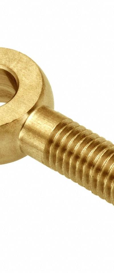 AMPG Fixed Rod End: Brass - Brass Male Threaded Fixed Rod Ends