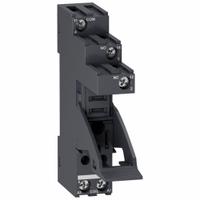 SCHNEIDER Relay Socket: 10 A Rating, DIN-Rail Socket Mounting, 5 Pins, H Socket (MPN RGZE1S35M). Key specifications — attr868191: SCHNEIDER.