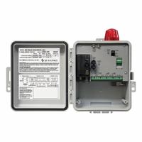 SJE-RHOMBUS Control Panel: Simplex, Single Phase, 120/208/240V AC, 0 to 16 A, 0 Switches Included (MPN 1058012). Key specifications — Current: 0 to 16 A; Rated Voltage: 120/208/240V AC; Alert Output: Audio; Intrinsic Safety: Not Specified Intrinsically Safe; Includes Reversing: Non-Reversing; Dosing Schedule: Demand Dose; Brand: SJE-RHOMBUS.