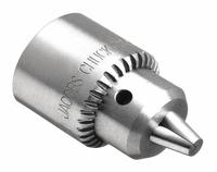 JACOBS Drill Chuck: 3/8"-24, 1/32 in to 1/4 in Capacity, K1M Key, SS, Ball Bearing (MPN JCM6628Z). Key specifications — attr1030288: JACOBS; attr1030284: JCM6628Z.