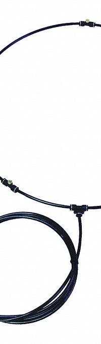 SCHAEFER Misting Kit: Misting Kit, Fits 30 in Fan Dia., 22 in Base Dia., Polyethylene (MPN MKLP30SO-5B). Key specifications — Includes: Misting Ring; Material: Polyethylene; Manufacturer Part Number: MKLP30SO-5B; Brand: SCHAEFER; Color: Black.