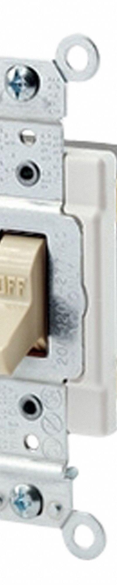 LEVITON Wall Switch: Toggle Switch - Toggle Wall Switches