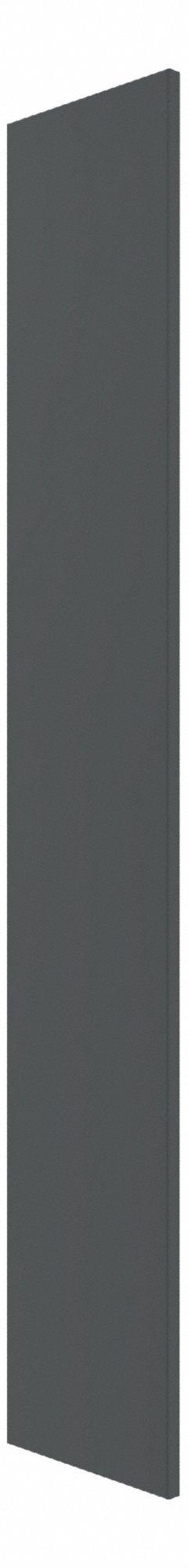 HADRIAN Pilaster: Solid Plastic HDPE, Plastic, Slate, 80 1/2 in Ht, 10 in Wd, 1 in Thick (MPN X41010-231). Key specifications — Door Swing: Out Swing; Brand: HADRIAN; Color: Slate; Finish/Texture: Plastic.