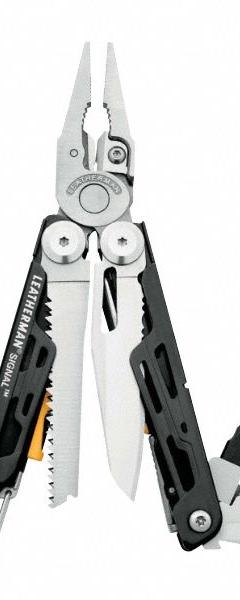 LEATHERMAN Multi Tool Plier: Multi-Tool Plier, 19 Tools, 19 Functions, 4 1/2 in Closed Lg, Black (MPN 832261). Key specifications — attr15951: LEATHERMAN; attr15966: Tool Only; attr10312: Black; attr15960: Saw; attr15963: Stainless Steel; attr15971: Multi-Tool Plier; attr15972: Carabiner; attr15977: Fold Open.