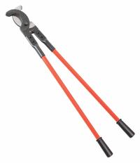 KLEIN TOOLS Coaxial Cable Cutter: Plastic Handle, Shear, For 2 1/4 in Max Dia Data Cable (MPN 63047). Key specifications — attr324789: KLEIN TOOLS; attr308384: Shear; attr308389: Plastic.
