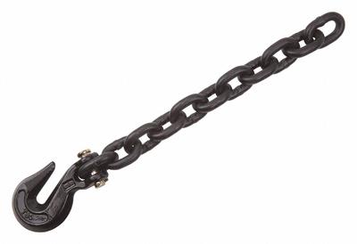 PEERLESS Straight Chain: 3/8 in Trade Size, 80 Chain Grade, Alloy Steel - Extra-High-Strength Grade-80 Load-Securing Chains