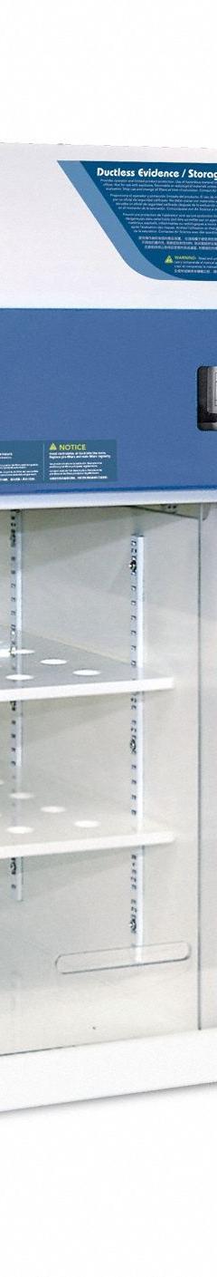 AIR SCIENCE Filtering Storage Cabinet: SafeSTORE Vented Chemical Storage Cabinets, 34 in Overall Wd (MPN 34S-A). Key specifications — Assembly: Fully Assembled; Brand: AIR SCIENCE; Base/Stand Included: No (Not Required); Blower Included: Yes; Work Surface Included: No (Not Required).
