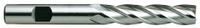 YG-1 Square End Mill: High Speed Steel, TiCN Coated, 4 Flute, 1-1/2" Mill Dia, 4" LOC, 6-1/2" OAL (MPN 08211HC)