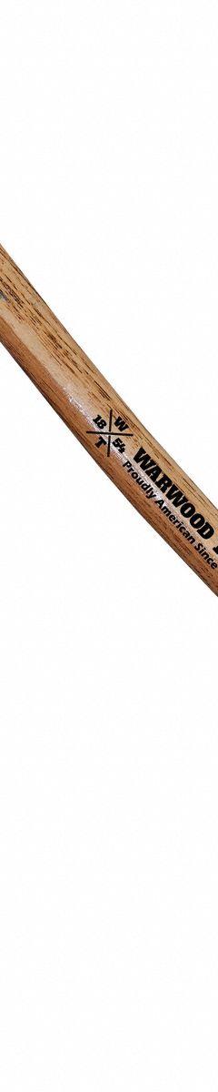 WARWOOD TOOL Track Adze: 34 in Overall Lg, 4 in Cutting Edge Lg, 6 lb Head Wt, Steel, Wood (MPN 1201). Key specifications — Handle Material: Wood; Blade Material: Steel; Standards: AREMA Certified; Brand: WARWOOD TOOL.