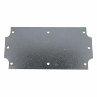 HAMMOND Inner Panel: Back Panel Panel, 5.8 in Overall Ht, 3.05 in Overall Wd, Steel, Galvanized (MPN 1554JPL). Key specifications — Panel Style: Back Panel; Brand: HAMMOND; Finish: Galvanized; Manufacturer Part Number: 1554JPL; Material: Steel.