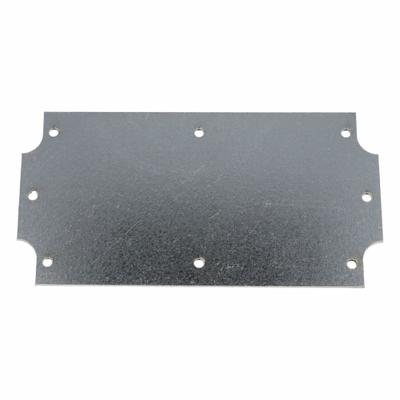 HAMMOND Inner Panel: Back Panel Panel, 5.8 in Overall Ht, 3.05 in Overall Wd, Steel - Interior Mounting Panels