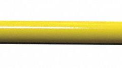 GARLOCK SAFETY SYSTEMS Hinge Post: 40 in Post Ht, Galvanized, Steel, Yellow (MPN 407184). Key specifications — Brand: GARLOCK SAFETY SYSTEMS; Compatible Brand and Series: Garlock Swing Gates; Product Type: Hinge Post; Compatible Manufacturer Model Number: 155160; Finish: Galvanized; Post Material: Steel; Post Type: Hinge.