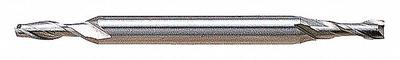 YG-1 Square End Mill: High Speed Steel, TiCN Coated, Double End, 2 Flute, 5/32" Mill Dia - Double-End High-Speed Steel Square End Mills