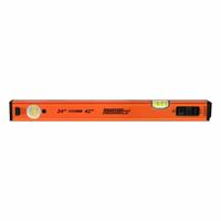 JOHNSON LEVEL Extendable Box Beam: Level & Plumb, Box, 0 Non-Cushioned, 42 in Overall Lg, 0 (MPN 5800-2442B). Key specifications — attr934734: 5800-2442B; attr934735: JOHNSON LEVEL; attr939796: Polycarbonate; attr983962: Aluminum; attr939959: Top & Side Read.