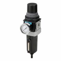 WILKERSON Filter/Regulator: 28 Series, 3/4 in NPT, 235 scfm, 5 micron, 0 psig to 125 psig, Aluminum (MPN B28-06-FHG0B). Key specifications — attr109419: WILKERSON; attr109429: Aluminum; attr109463: Yes; attr109467: Nitrile; attr109468: 28.