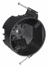 CANTEX Electrical Box: Polycarbonate, Nonmetallic Material & Nominal Size, Round, 2 Gangs, 4 in Dia. (MPN EZ20CNR). Key specifications — Brand: CANTEX; Bracket Style: Without Bracket; Clamp Style: NMSC.