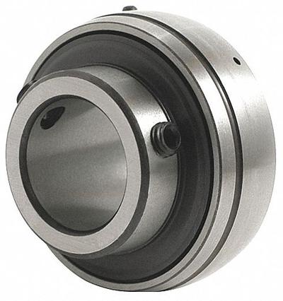 TRITAN Insert Bearing: UC205-16, 1 in Bore, 2 3/64 in OD, 0.669 in Outer Ring Wd - General Purpose Spherical Insert Bearings