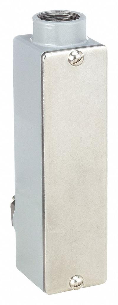 Dwyer Pressure Transmitter: 0 psi to 100 psi, 4 to 20mA DC, Screw Terminals - Pressure Transmitters with Conduit Connection