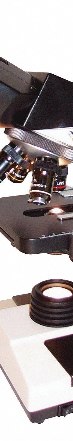 LW SCIENTIFIC Medical Microscope: Compound, Monocular, 40X to 1000X, 18 mm Optical Field of View (MPN R3M-MN4A-DAL3). Key specifications — Stand Type: Standard; Base Dimensions: 7 in x 9 in; Brand: LW SCIENTIFIC; Eyepiece Protractor: No; Maximum Magnification Capability: 1000X; Optical Magnification: 40X to 1000X; Working Distance: 0.3 mm to 20 mm.
