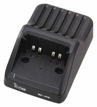 ICOM Single Unit Charger: Fits Icom, For F3400D/F52D/F7010 Series, 1 Radios Charged, 220 V AC (MPN BC219E). Key specifications — Brand: ICOM; Compatible Radio Series: F3400D; Product Type: Single Unit Charger.