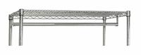 QUANTUM STORAGE SYSTEMS Shelf Hanger/Rail Rod: 36 in W x 1 in H, Steel, Stainless Steel, Silver (MPN GR36S). Key specifications — Brand: QUANTUM STORAGE SYSTEMS; Material: Steel; Finish: Stainless Steel; Color: Silver.