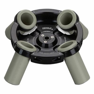 HERMLE Laboratory Rotor: Centrifuges, Rotor, 4 3/4 in Overall Dia, Swing-Out, (4) 30 mL - Centrifuge Rotors