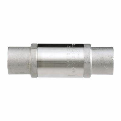 Watts Backflow Preventer: SD-2, 3/8 in Pipe Size, FNPT x FNPT, 2.5 gpm Flow Rate - Carbonated Water Line Dual Check Backflow Preventers