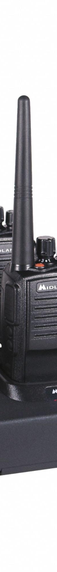 MIDLAND Handheld Two Way Radio: BizTalk MB Series, UHF, Analog, 4 W, 16 Channels, No Display, 6 PK (MPN MB400X6MC). Key specifications — FCC License Required: Yes.