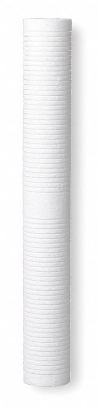 3M Water Filter Cartridge: 4 micron, Solid, 10 gpm, Polypropylene, 14 1/2 in Overall Ht (MPN RT10C16G20NN). Key specifications — Brand: 3M; Filter Media: Polypropylene.