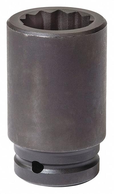 PROTO Impact Socket: 3/4 in Drive Size, Metric, 35 mm Socket Size, 12-Point, Deep - 3/4" Drive Impact Sockets
