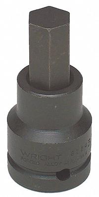 WRIGHT TOOL Impact Socket: 3/4 in Drive Size, SAE, 3/4 in Socket Size, 6-Point, Std, Black Oxide (MPN 6224). Key specifications — attr1215501: WRIGHT TOOL; attr1215515: Black Oxide; attr1215518: 3/4 in.