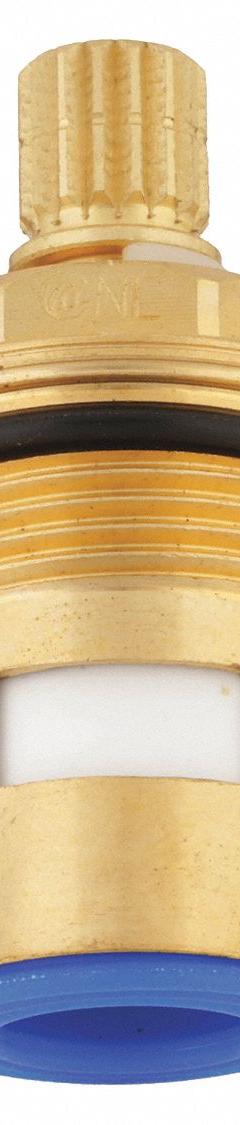 KISSLER Cartridge: For Gerber Ceramic Cartridge Series, Use with Cold Water, Brass, Brass (MPN 86-986). Key specifications — Compatible Series: Gerber Ceramic Cartridge; For Water Temperature: Cold; Compatible Brand: Gerber; Product Type: Cartridge; Includes: (1) Cartridge; Material: Brass.