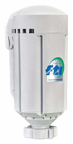 FINISH THOMPSON Electric Drum Pump Motor: Corded Electric, 1 hp HP, 115 V AC, Nylon (MPN M3T). Key specifications — Compatible Series: SF; Housing Material: Nylon; Brand: FINISH THOMPSON; Power Source: Corded Electric; Rated Voltage: 115 V AC; Hazardous Location Class: Not Rated; Duty Cycle: Continuous; Compatible Manufacturer Model Number: DPFM002.