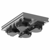 HEPCOMOTION GV3 Carriage: For 76 mm Rail Wd, Roller, GV3 Std Carriage, 54.7 mm Carriage Ht, Aluminum (MPN AU7654L300CS). Key specifications — Carriage Material: Aluminum; Roller Material: Stainless Steel; Size: 76; Brand: HEPCOMOTION; Features: Cap Seal Lubrication; Type: GV3 Standard Carriage.