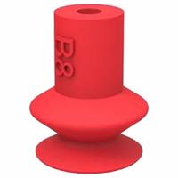 PIAB Vacuum Pad: Bellows, w/o Adapter, 8.89 mm Pad Dia, Food Grade Silicone Rubber, Clear, 50A, B8 (MPN B8.21). Key specifications — attr1019136: B8.21; attr1019138: PIAB; attr1019139: 50A.