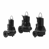 GRUNDFOS Sewage Ejector Pump: Cast Iron, Three Phase, 3 hp, 230 to 460V AC, 2 in Max. Dia. Solids (MPN 99030117). Key specifications — Impeller Material: Cast Iron; Rated Voltage: 230 to 460V AC; Hazardous Location Class: Not Rated; Brand: GRUNDFOS; Discharge Orientation: Horizontal; Switch: Not Included.