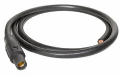 SOUTHWIRE Cam Lock Power Cable: 10 ft Cord Lg, 600V AC, CL40FBK, CL40MBK, 4/0 AWG Wire Size, 1 Wires (MPN 61410SCBK). Key specifications — Connector End Connection Type: CL40FBK; Plug End Connection Type: CL40MBK; Voltage Rating: 600V AC; Wire Size: 4/0 AWG; Brand: SOUTHWIRE.