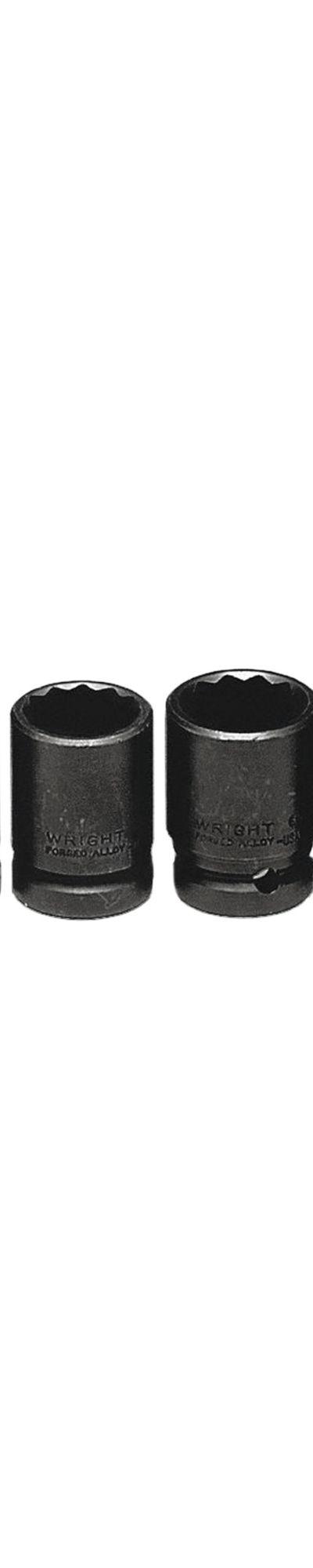 WRIGHT Impact Socket Set: 3/4 in Drive Size - SAE Impact Socket Sets