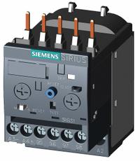 SIEMENS Overload Relay: Electronic Protection, 3 Poles, 1NO/1NC, Frame Size S00, 1 A – 4 A (MPN 3RB31134PB0). Key specifications — Brand: SIEMENS; Auxiliary Contact Form: 1NO/1NC; Compatible Contactor Series: SIRIUS; Terminal Connection Type: Screw Terminals; Frame Size: S00; Maximum Voltage Rating: 690V AC; Phase Loss Sensitivity: No; Thermal Units Required: Not Applicable to Electronic Type Overload Relays.