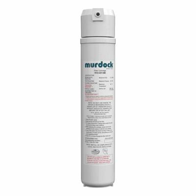 MURDOCK Water Filter Cartridge: 0.1 micron, 1.5 gpm, 3,000 gal - Quick-Connect Drinking Fountain & Beverage Machine Water Filters