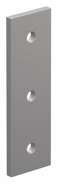 Straight Flat Plate: Straight Flat Plate, 45 Series, 6 mm x 42 mm x 135 mm, For 10 9/64 mm Slot Wd (MPN 45-4306). Key specifications — Material: Aluminum; Brand: 80/20; Finish: Anodized.