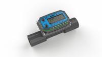 FLOMEC Watermeter: Flow Meter, Turbine, 3/4 in FNPT, 3/4 in Connection Size, FNPT, 2 gpm – 20 gpm (MPN TM07NQ9GMA). Key specifications — Product Type: Flow Meter; Rotor Material: PVDF; Accuracy %: +/-3%; Output Type: 4-20 mA; Brand: FLOMEC; Unit Of Measure: Liters; Display Type: Digital; Termination: Not Listed.