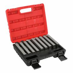 PALMGREN Vise Parallel Set: 18 Pc (MPN 9638976). Key specifications — Manufacturer Part Number: 9638976; Brand: PALMGREN; Includes: Storage Box.