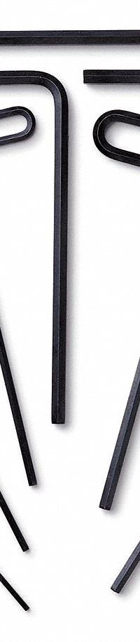 WESTWARD Hex Key Set: 11 - 15 Pieces, T, Metric and SAE, Std End, Long, 12 Pieces, Pouch, 12 Tips (MPN 4YR74). Key specifications — attr1205553: Not Tether Capable; attr1205554: WESTWARD; attr1205568: Black Oxide; attr1293176: 11 - 15 Pieces.