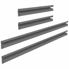 TENNSCO Shelf: 36 in x 18 in, 1,000 lb Load Capacity, Gray, Shelf (MPN ZKM-3618). Key specifications — Includes: Shelf; Shelf Configuration: Single Straight; Color: Gray; Frame Material: Steel; Brand: TENNSCO; Frame Finish: Zinc Plated; Product Type: Shelf.