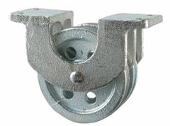 PEERLESS Pulley Block: Double Pulley Block, Mounted, Upright Mount, Lifting/Pulling, Bolt-On, Sleeve (MPN 3-120-26-86-). Key specifications — Operation: Lifting; Brand: PEERLESS; Housing Material: Steel; Sheave Material: Steel.