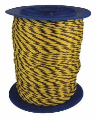 APPROVED VENDOR General Purpose Utility Rope: Twisted, 5/16 in Dia, 290 lb Working Load Limit, Black (MPN 300100-01200-115). Key specifications — Brand: APPROVED VENDOR; Rope Type: Dynamic.